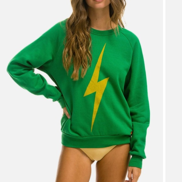 Aviator Nation Tops - Aviator Nation Bolt Crew Sweatshirt